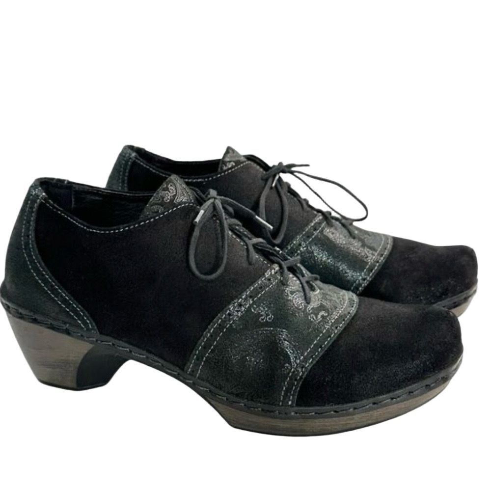 Naot Besalu Black on Black Women's Mules